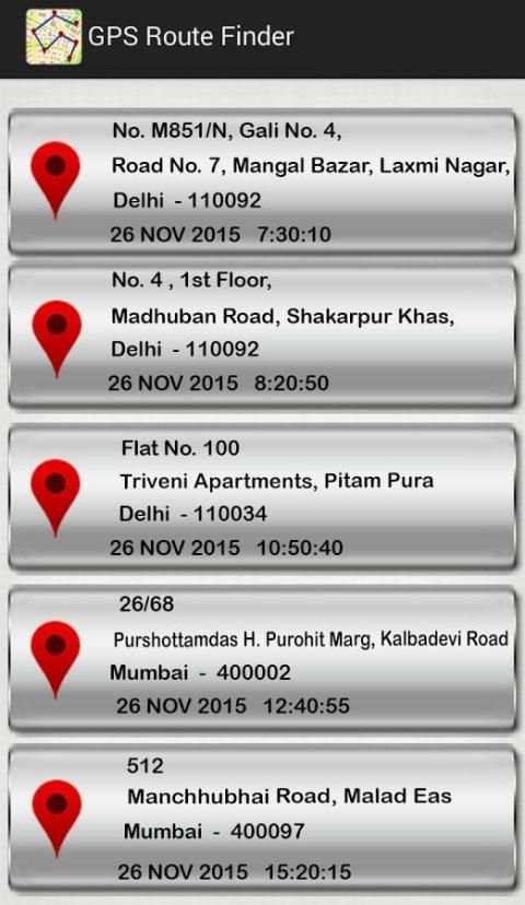 Mobile Location Tracker on Map स्क्रीनशॉट 2
