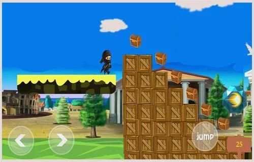Ninja fighter jump screenshot 1