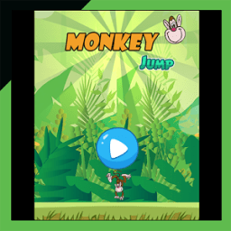 Jungle Kid Monkey Jumping Game icon