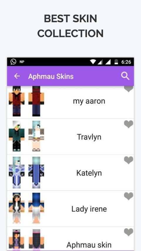 Skins for Minecraft - Aphmau screenshot 3