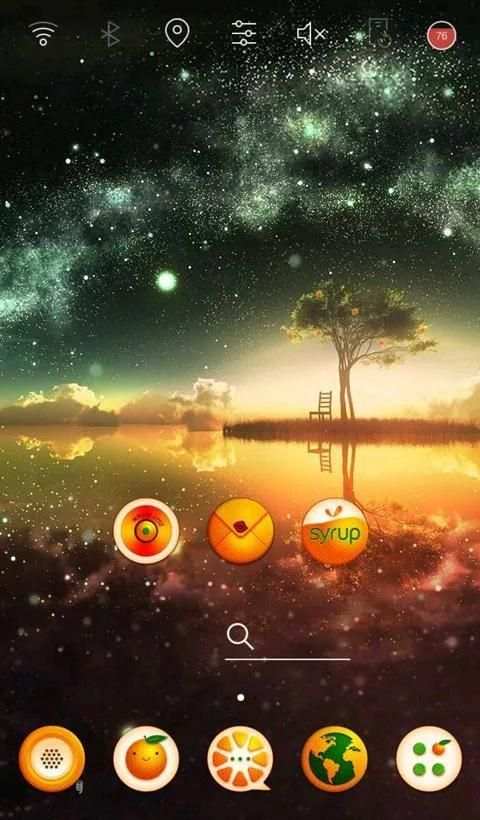 My orange tree live theme screenshot 3
