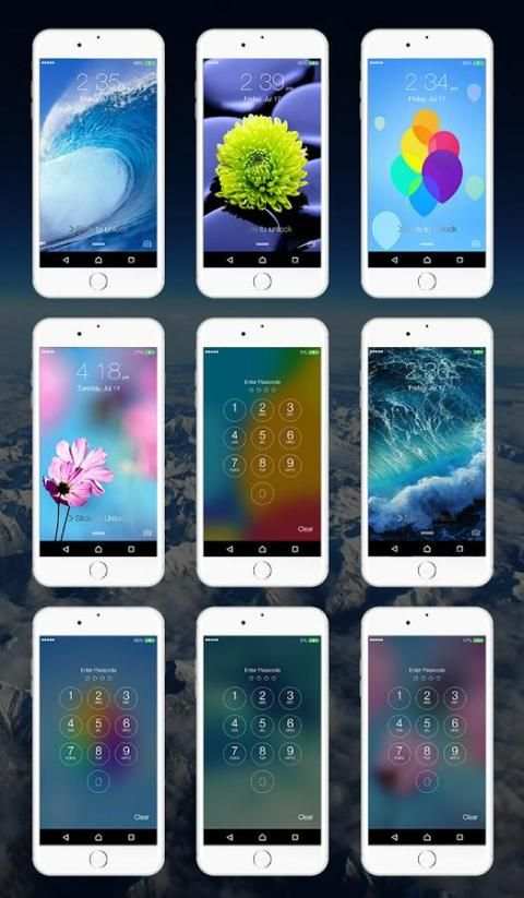 Lock Screen OS 8 For Android скриншот 9
