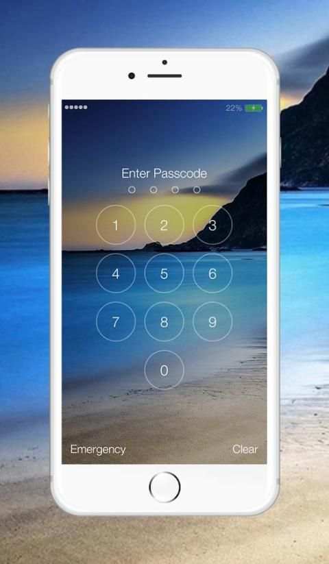 Lock Screen OS 8 For Android скриншот 3