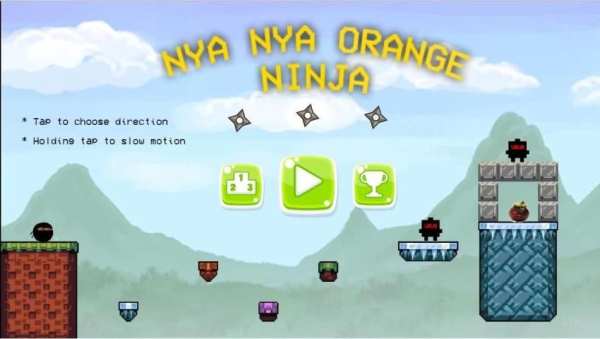 Nya Nya Orange Ninja screenshot 5