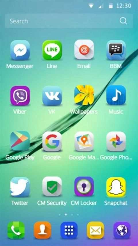 Tema untuk samsung galaxy S7 screenshot 3