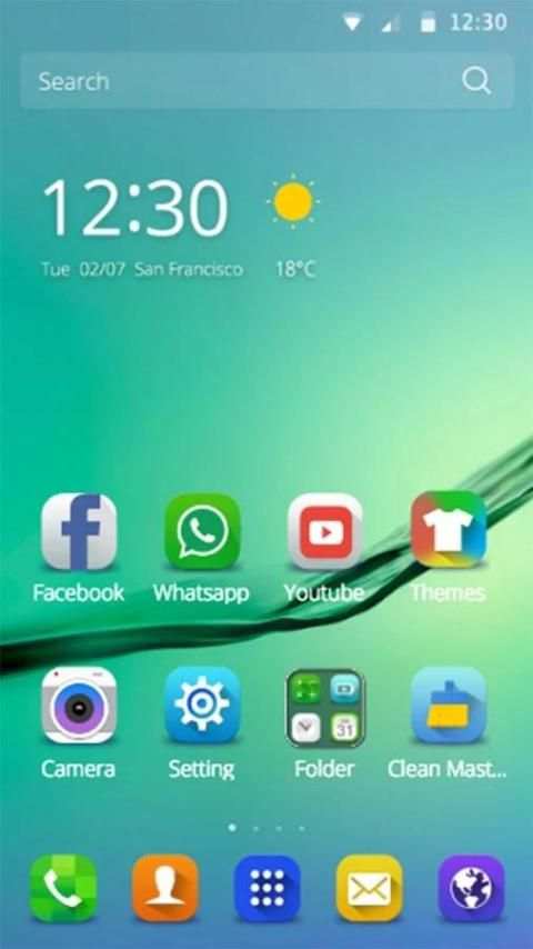 Tema untuk samsung galaxy S7 screenshot 4