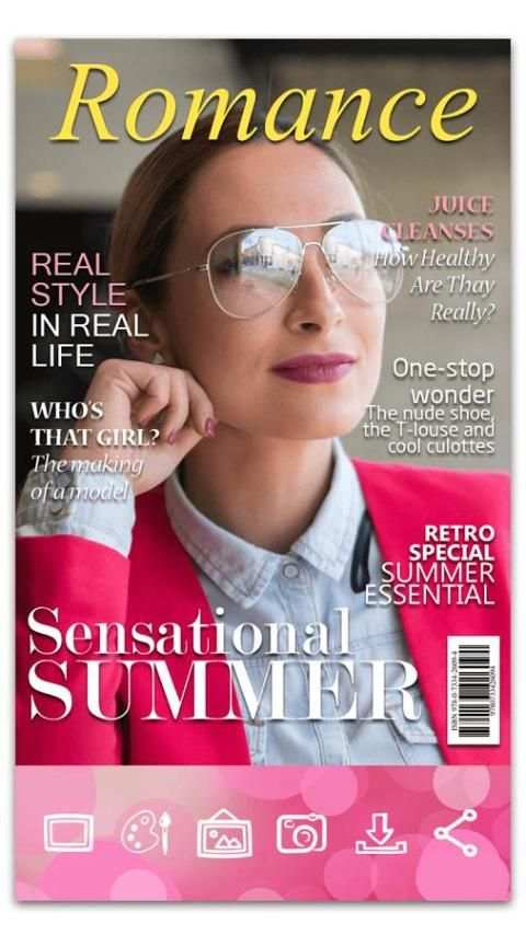 Photo Magazine Cover App screenshot 2