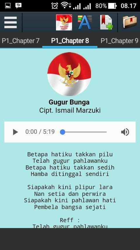 Lagu Wajib Nasional скриншот 3