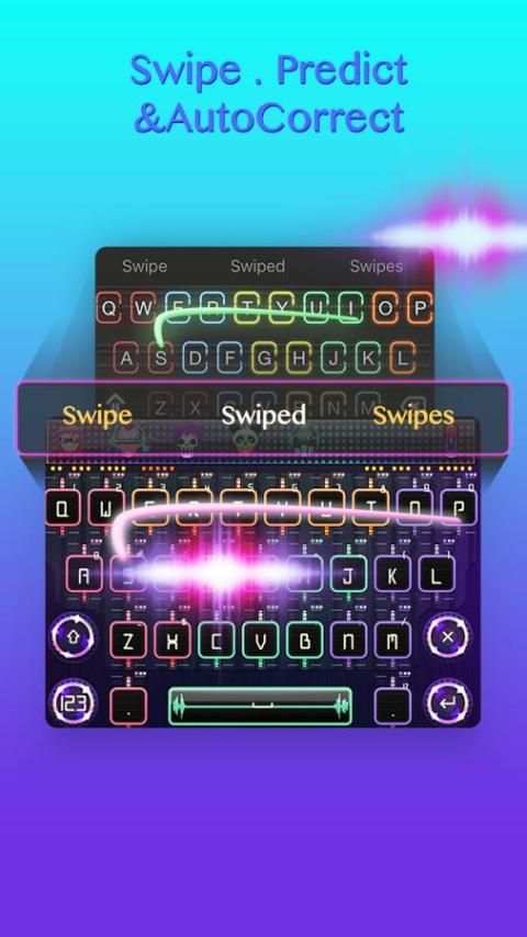 Swipe Keyboard - fast typing screenshot 3