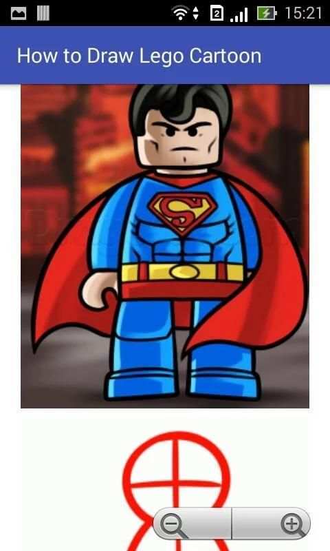 How To Draw Lego Cartoon screenshot 3