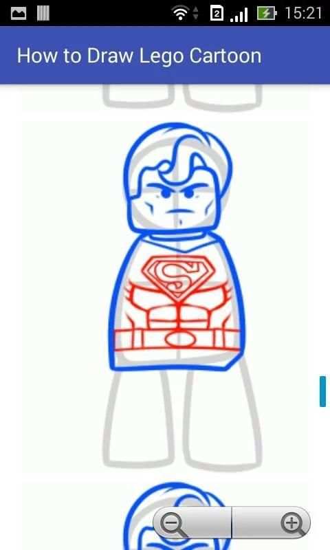 How To Draw Lego Cartoon 2 تصوير الشاشة