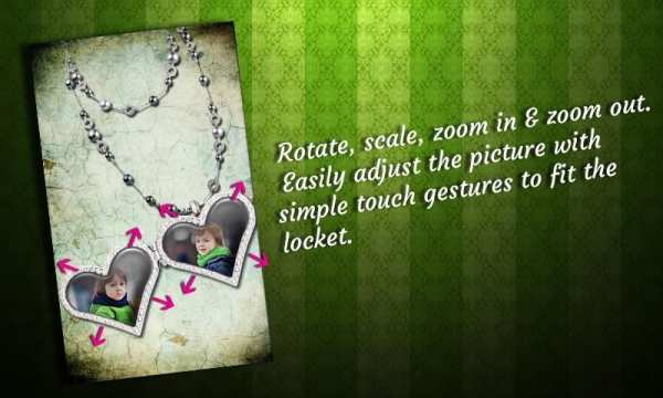 Hati Cinta Foto Bingkai  screenshot 1