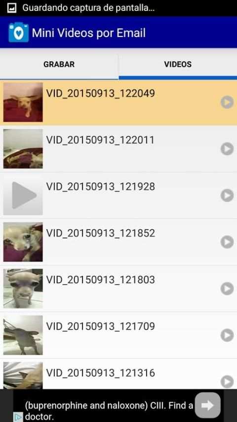 Mini Videos por Email (Cuba) скриншот 4