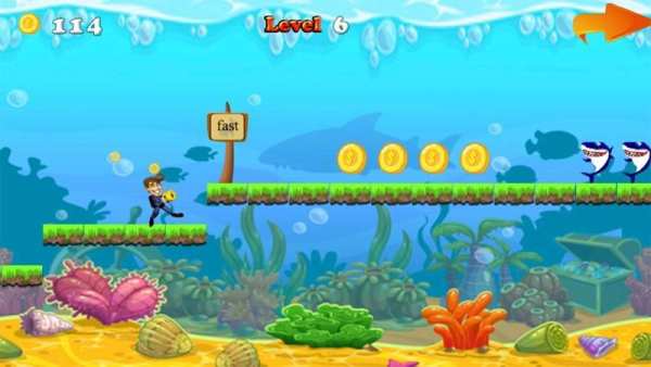 Swordigo Underwater screenshot 2