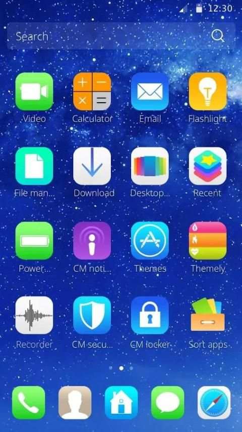 Tema untuk iPhone 7 Pro screenshot 3