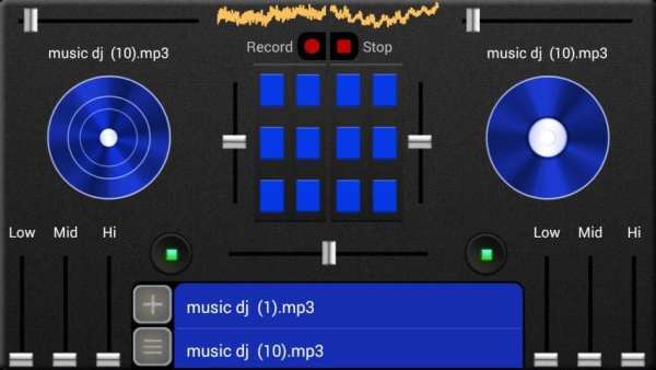 Virtual DJ Music Player screenshot 1