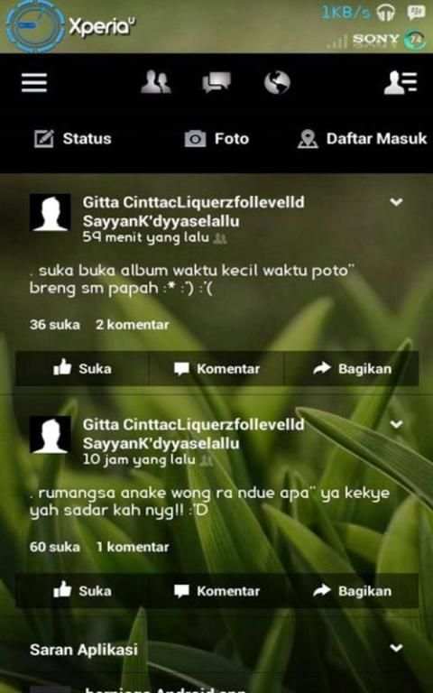 Lovely Face Book Transparente screenshot 2