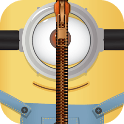 Yellow Zipper Lock Screen आइकन