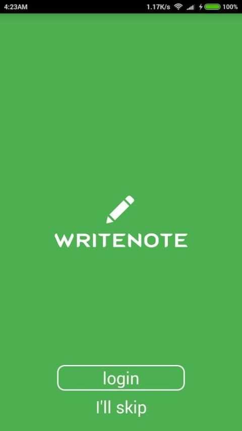WriteNote स्क्रीनशॉट 6