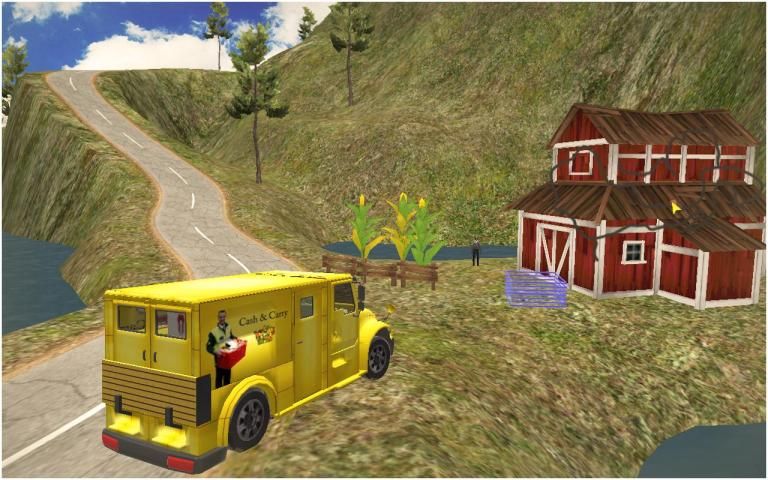 3D Truck Sim: Home Delivery скриншот 6