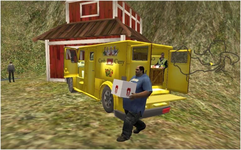 3D Truck Sim: Home Delivery 5 تصوير الشاشة