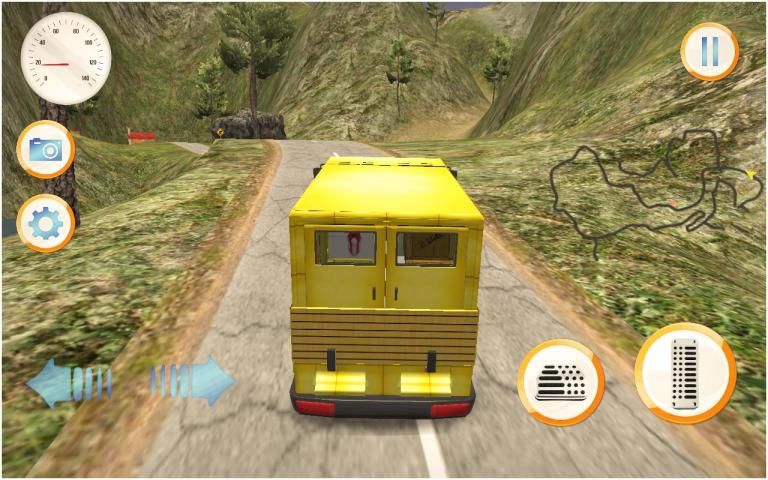 3D Truck Sim: Home Delivery скриншот 1