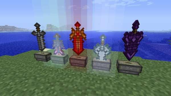 Swords Mod for minecraft скриншот 3