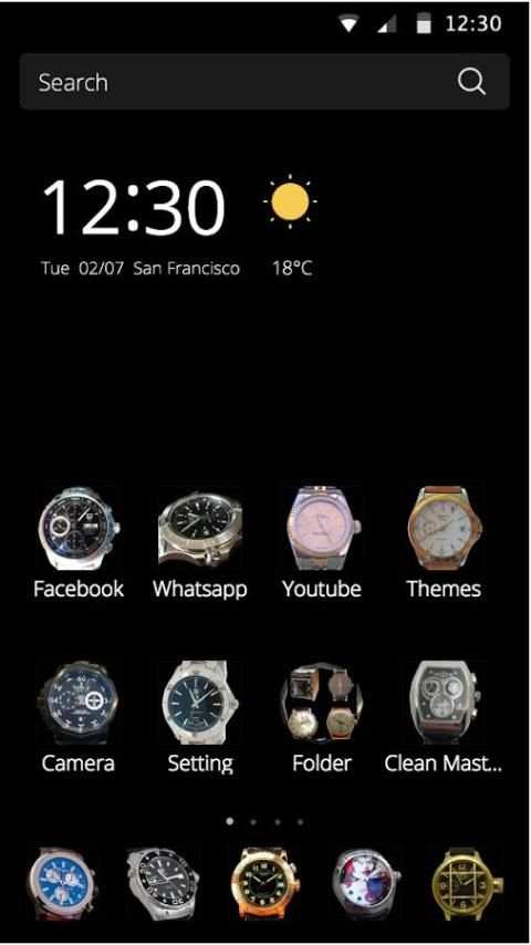 Watch icon theme screenshot 4