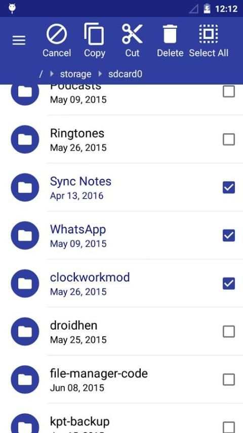 SD File Manager File Explorer स्क्रीनशॉट 4