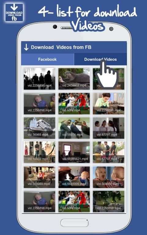 Fast Facebook Video Downloader screenshot 3