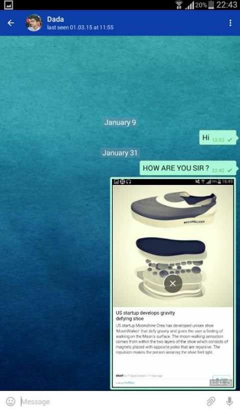 Telegram Lite स्क्रीनशॉट 3