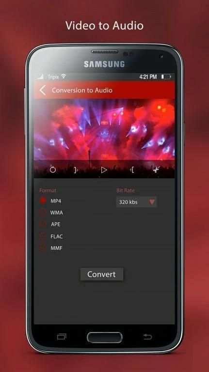 audio to video converter screenshot 2