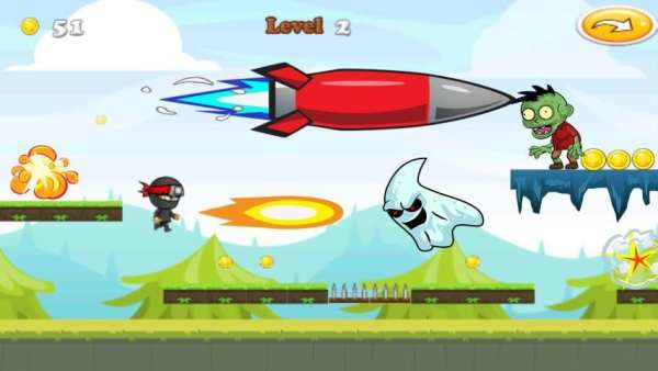 Shadow Ninja Ghost स्क्रीनशॉट 3