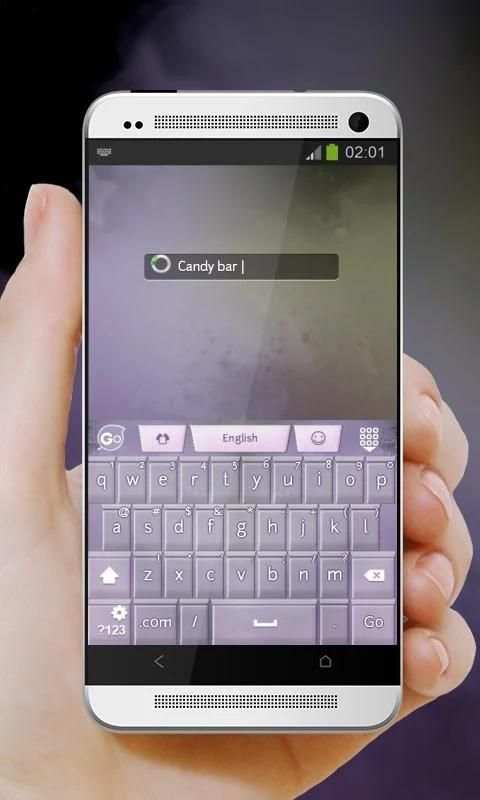 Candy bar GO Keyboard screenshot 3