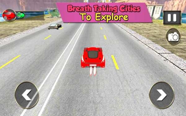 City Car Traffic Racing скриншот 5