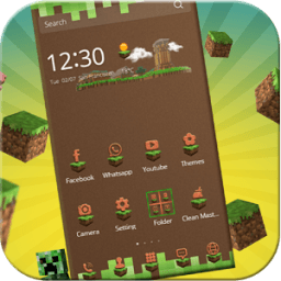 мой Мир тема minecraft иконка