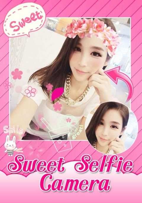 Sweet Selfie Camera Snappic screenshot 1
