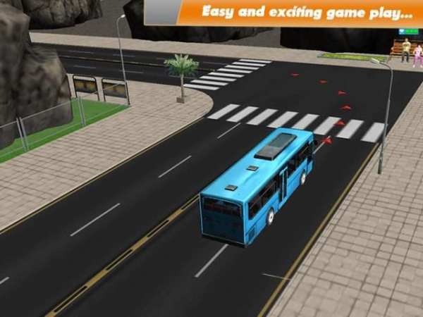 Bus Driving Simulator 3D स्क्रीनशॉट 1