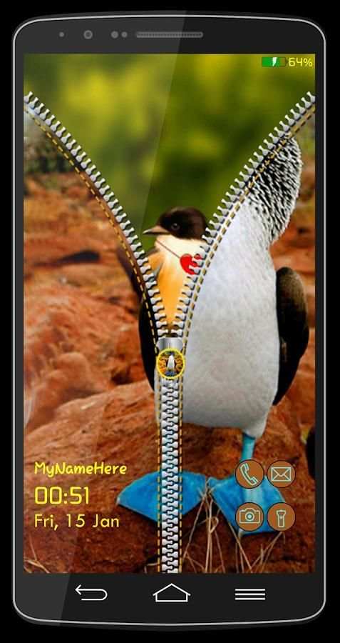 Birds Photo Lock Screen screenshot 7