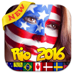 ⚽ Flag Face Rio 2016 иконка