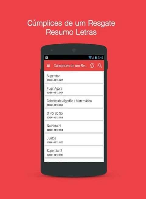 Cúmplices de um Resgate Música 2 تصوير الشاشة