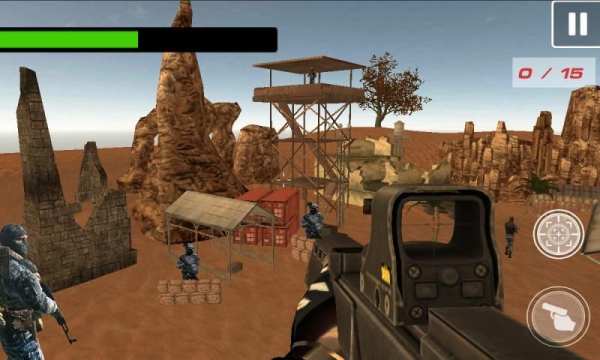 komando perang sniper 2016 screenshot 1