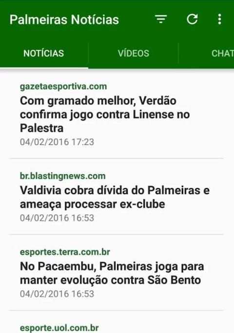 Palmeiras Notícias screenshot 4