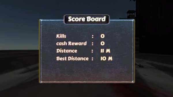 Zombie Racing Struggle 3D screenshot 1