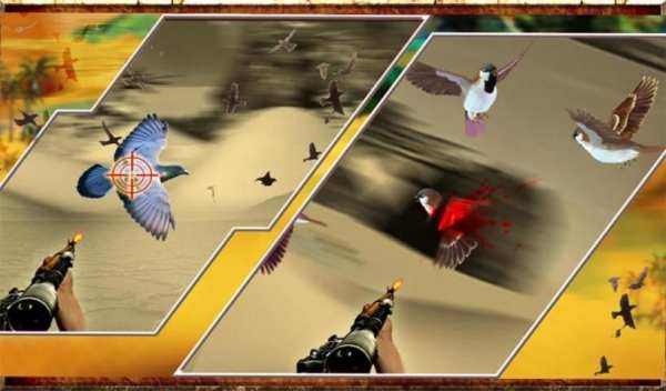 Desert Birds Hunting Sniper 3D screenshot 2