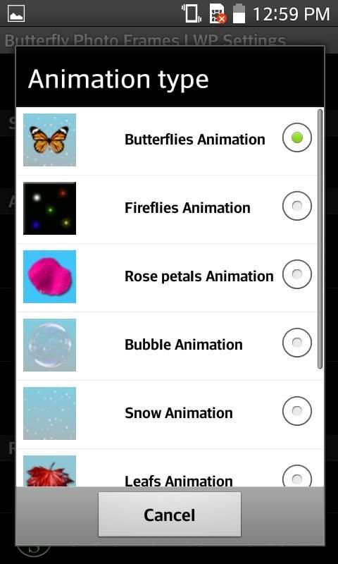 Butterfly Photo Frames LWP screenshot 4