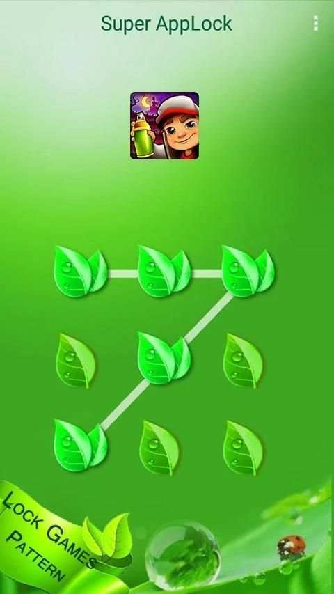 AppLock Tema Hijau screenshot 3