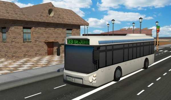 City Bus Driving Simulator स्क्रीनशॉट 1