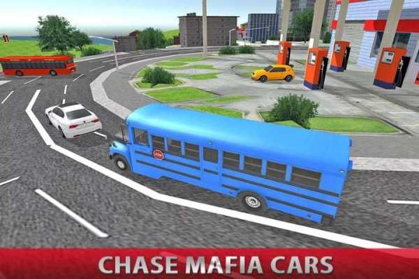 Polisi bus chase: crime kota screenshot 4