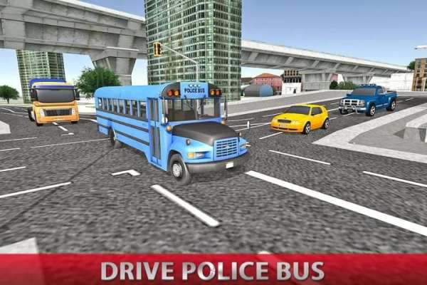 Polisi bus chase: crime kota screenshot 10